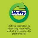 Hefty Ultra Strong 13 Gallon Trash Bags, Tall Kitchen Trash Bags 13 Gallon Size, Drawstring Closure, Continuous Odor Control, White, Citrus Twist Scent, 80 Bags
