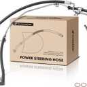 A-Premium Power Steering Pressure & Return Hoses Line Assembly Compatible with Toyota Tacoma 2005-2014, 4.0L, with O-ring & Washer & Bushing, Rack to Cooler