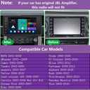 Latest Android Car Radio for Toyota Tacoma 1998-2004, 4GB + 64GB IPS Touchsceen Stereo for Carply&Android Auto, Blutooth & GPS Navigation