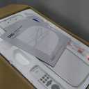 Dreo Ceiling Fans with Lights, 12 Speeds & 3 Fan Modes, Quiet DC Motor, Low Profile Easy to Install, Flush Mount Smart Ceiling Fan with Dimmable LED, 12H Timer for Bedroom, Remote, White, 44''