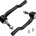 LCWRGS Front Outer Tie Rod Ends Fits for Ford Fusion 2013-2020, Edge 2015-2021, Lincoln MKZ 2013-2020, MKX 2016-2018 - 2pc