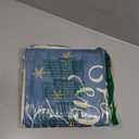 AVOIN colorlife Christmas O Holy Night Jesus Snowflake Throw Pillow Covers, 18 x 18 Inch Xmas Winter Holiday Cushion Case Decoration for Sofa Couch Set of 4