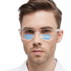 Bifocal Reading Glasses Men Blue Light Blocking Computer Readers 1.75 x