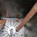 GarveeLife 22.5 in Tall Planters Set of 2, Outdoor Indoor Black Planter Pots, High Front Porch Planter Pots with Drainage Holes Water Level Monitor Inner , Automatic Watering, Black