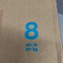 Huggies Size 8 Diapers, Little Movers Baby Diapers, Size 8 (46+ lbs), 76 Count (2 Packs of 38)