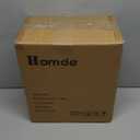 Homde Christmas Gifts Synthetic Leather Huge Jewelry Box Mirrored Watch Organizer Necklace Ring Earring Storage Lockable Gift Case (Dark Blue + Gold)