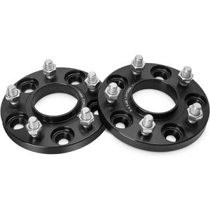 dynofit 5x114.3 Wheel Spacers for Nissan 300ZX 350Z 370Z Altima Sentra Pathfinder, 15mm 5X4.5 Hubcentric Forged Wheels Spacer for Infiniti G35 G37, 66.1mm Hub Bore M12x1.25 Studs, 2 Pcs 15mm Spacers (15mm thickness 2 PC, Black)