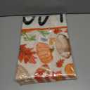 3 x Fall Garden Yard Flag 28 x 40 Inch Outside Double Sided Burlap Pumpkin Rugby Maple Leaf Welcome Flag Farmhouse Holiday Patio Lawn House Outdoor Decorations (Multicolor)