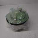 SUSTEAS Stainless Steel Salad Spinner, Lettuce Spinner with Non-Slip Base, Drainage Hole, Stop Button, Vegetable Dryer, Fruit Washer, BPA-Free, Dishwasher Safe, 4.25Qt