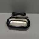 Ultrasonic Jewelry Cleaner, 48KHz Jewelry Ultrasonic Cleaner Machine for All Jewelry, Glasses, Rings, Retainers, Watch Strap, Dentures, 304 Stainless Steel 12oz Cleaning Pod - Black