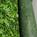 ODTORY Artificial Greenery Wall Panels: 50'' x 120'' UV-Anti Faux Greennery Grass Wall Privacy Backdrop Fence Screen for Garden Fence Covering Privacy, Outdoor Indoor Home Decor