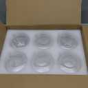 Meolibour Large Stemless Wine Glasses Set of 6, 17 Ounces Red & White Wine Glasses Tumbler for Party, Clear Drink Glasses, Ideal Wine Accessories Gift, Lead-free, Dishwasher Safe