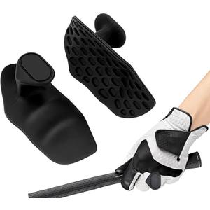 2 x Golf Training Grip Aid, Golf Swing Trainer Tool Posture, Golf Swing Trainer Grip Pad, Golf Grip Training Aid Improve Swing Accuracy