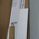 FOTOSOK Kids Bookshelf, Wall Mount 4-Tier Book Shelf Organizer for Toys and Books, Toy Storage Bookshelf in Bedroom, Living Room and Nursery, White