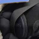 SARISUN Travel Pillows for Airplanes, Airplane Pillow for Long Flight, Airplane Head Strap with Eye Mask for Sleep, Travel Neck Pillow for Car Road Trip, 360° Support Headrest, Stop Bobblehead, Black