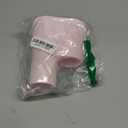 2 in 1 Hamster Water Bottle - Automatic Food Bowl, No Drip Small Animal Water Bottle Dispenser, for Syrian Dwarf Hamsters, Gerbils, Mouse, Hedgehog, Hamster Cage Accessories (Pink, Large)