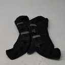 Zikopomi Weighted Vest Woman Man 20lb Weight Vest with Reflective Stripes for Workout, Strength Training, Running, Fitness, Muscle Building, Weight Loss, Rucking Vest (Black)