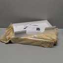 4 Pcs 16X8 Inch Slatwall Shelves, Heavy Duty Slatwall Baskets, Metal Slat Wall Shelves Accessories, Metal Retail Display for Storage and Organization, White