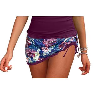 Daci Women Tankini Swimsuits Tummy Control Skirted Bathing Suits Swimwear (M)
