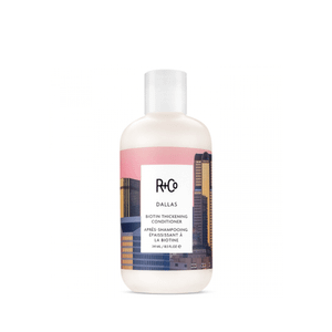 R+Co DALLAS Biotin Thickening Conditioner Revitalizes Hair with Lightweight Hydration. Infused with Biotin for Prolonged Strength and Enhanced Shine, 8.5 oz