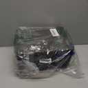 White Ceramic vase with Handle, Distressed Cement Texture, Boho Terracotta Large Pottery 10inch Tall, Rustic Farmhouse Decorative vases for Centerpieces, Unique Stoneware Jug for Flowers