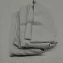 NICETOWN 2 Panels Patio Curtains for Outdoor Waterproof, Machine Washable Rustproof Grommet Thermal Insulated Room Darkening Outdoor Drapes Privacy for Balcony, 52" W x 108" L, Greyish White