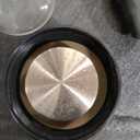 15oz Stainless Steel Vacuum Insulated Water Bottle with glass liner inside,glass lined thermos with Infuser for Hot and Cold drink -Leakproof Travel Mug with Filter (Black,with Tea infuser)