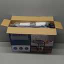 Bed Rails for Elderly Adults Safety, Foldable Bed Assist Rails for Seniors with Sensor Light & Storage Pocket, Adjustable Height, 180° One-Hand Folding Bed Side Rails Fit King Queen Full Twin