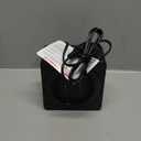 Gaiatop Mini Space Heater, Lightweight PTC Ceramic Fast Heating 500W Energy Efficient for Indoor Use, Overheating & 45 Tip-Over Protection, Portable Desk Electric Heaters for Office Home Black