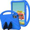 YRH for Lenovo Idea Tab 11 Case 2025 (TB336) / for Lenovo Tab M11 Case 2023 (TB330), Kids EVA Shockproof Tablet Cover with Stand Handle, Blue
