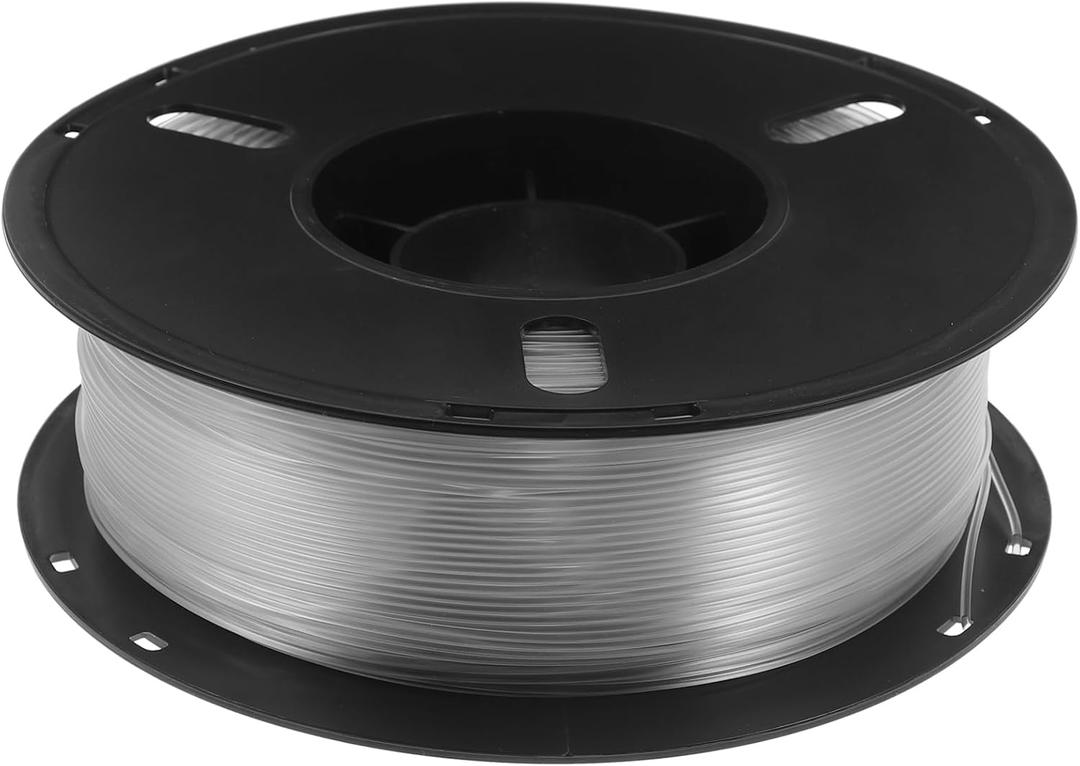 PartyKindom 1roll Transparent Petg for Printers High Strength and Toughness Spool for Diverse Projects for Printing Enthusiasts and Eye-catching Models