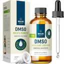 WoldoHealth DMSO 99.9% Pharmaceutical Grade 3.38 fl. oz - FT-IR Verified Dimethyl Sulfoxide, Low Odor Solvent in Glass Bottle with Dropper