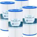 Cielvita Type A or C Pool Filter for Intex 29000E 59900E Above Ground Pools
4 oz Media Type III A/C Pool Filter Cartridge for Intex Krystal Clear 530/1000/1500 GPH Filter Pumps, NSF/ANSI 50, 4-Pack