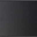 JIKIOU Mouse Pad with Non-Slip Rubber Base, Premium-Textured & Washable Computer Mousepad with Stitched Edges, Mouse Pads for Computers, Laptop, Gaming, Office & Home, 10.2 x 8.3 in, Black