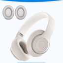 Link Dream Ear Pads for Beats Studio Pro Wireless Headphone Replacement Ear Cushions Memory Foam Earpads Cushion Cover Soft & Comfortable, Noise Isolation, Easy to Install (Light Grey)