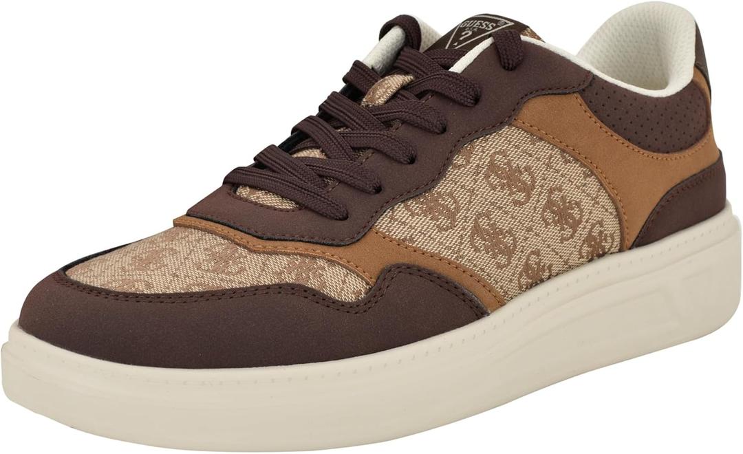 Guess Men's Carmino (11.5, Brown Logo Multi 210)