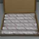 Baquler 6 Pcs Christmas Flameless Taper Candles 10.6 Inch Sea Salt Candy Cane Candles Battery Operated LED Christmas Candlesticks for Xmas Centerpiece Holiday Party Decor