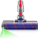 E.LUO Soft Roller Brush Head for Dyson V7 V8 V10 V11 V15 Cordless Stick Vacuum Cleaners Parts Hardwood Floor Attachment