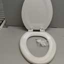 PROFLO PFTSWSC2000 Elongated Closed-Front Toilet Seat with Soft Close and Easy Clean - White