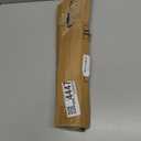 Wintop 16.5" Round Vinyl Placemats Hollow Out Design, Set of 6, Gradual Raindrop Functional Mat for Dining Table Durable Non-SlipBlack