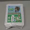 Pet Soft Disposable Cat Diapers - Diaper for Female & Male Cats, Puppy Doggie Diapers for Female Dogs with Adjustable Foam Tail Hole, X-Small (24Pcs, GN Flowers)