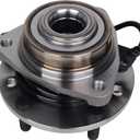 PAROD 513124 Front Wheel Hub Bearing Assembly 4WD Compatible with 1997-05 Chevy Blazer, 1997-04 S10, 1997-05 GMC Jimmy, 1997-04 Sonoma, 1998-2000 Isuzu Hombre, 1997-2001 Oldsmobile Bravada 5Lugs w/ABS