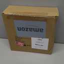 LAMU 2 Pack 2 Tier Lazy Susan Turntable Organizer 10.6'' Rotating Spice Rack Organization for Cabinet, Kitchen, Pantry, Countertop, Bathroom, Vanity, Medicine Cabinet Organizer, Clear