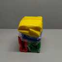 Jenaai 4 Pcs 30 Inch Big Bounce Large Rubber Inflatable Kickball - Giant Outdoor Exercise Ball for Jumping, Hopping, Activity Games, Sports Party (Red, Blue, Yellow, Green)