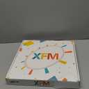 XFM Farmhouse Wall Clock Silent Wooden Wall Clocks Battery Operated 14 inch Rustic Country Tree of Life Clock Decorative for Kitchen Living Room Bedroom (Gray)