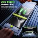 WSKEN for Samsung Galaxy S25 Ultra Privacy Screen Protector - [24 Anti-Spy] [0.02s Fingerprint Unlock] [Auto Dust Remove] [Zero Bubble] Top Durable 9H+ Tempered Glass Case Friendly, 2 Pack | 24 Anti-Spy, Auto Dust Remove, Zero Bubble, Top Durable, 9H+