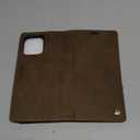 Wallet Case for iPhone 16 Pro Max Compatible with Magsafe, 2-in-1 PU Leather Flip RFID Blocking Card Holder Stand Shockproof Magnetic Detachable Cover for iPhone 16 Pro Max Case 6.9", Brown