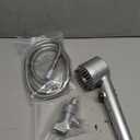 Filtered Shower Head with Handheld, High Pressure Water Flow and Multiple Spray Modes Shower Head with Filter, Power Wash for Hard Water, Showerhead with ON/OFF Switch for Pets Bath (Gray)