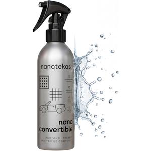 Convertible Nano Ceramic Coating for Car Roofs - Waterproof Hydrophobic Coating for Cabrio Tops - Fabric & Vinyl Friendly Soft Top Cleaner - 250 ml Long-Lasting Roof Coating Protectant
