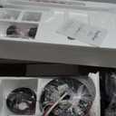 72 Inch Large Ceiling Fan with Light,12 Blades Reversible DC Ceiling Fan,6 Speeds Remote ControlDimmable 3 Color Temperatures LEDModern Black Ceiling Fans For Indoor or Covered Outdoor Use